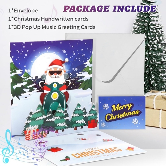 Animated Santa Christmas card - Picture 3 of 5